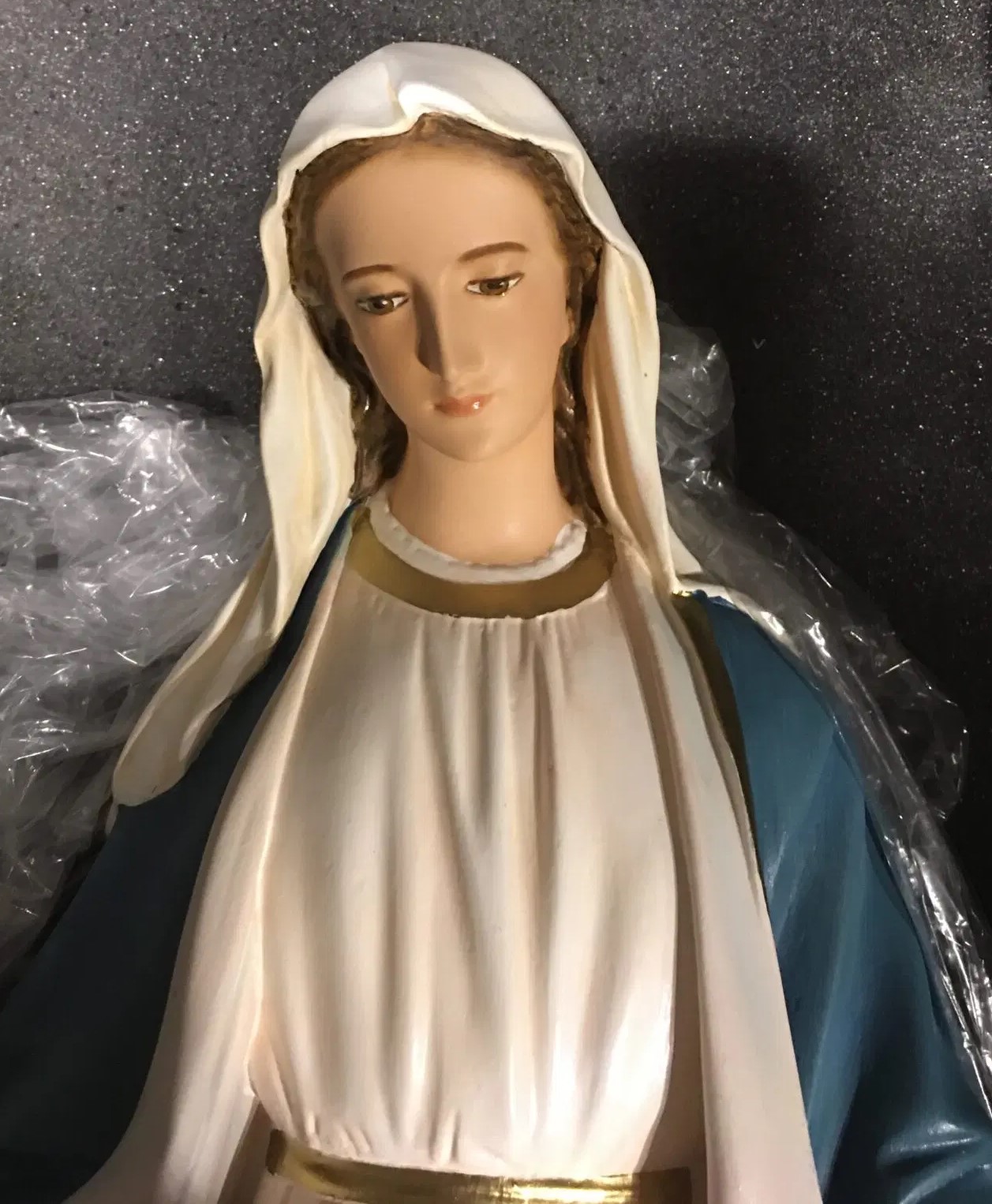 Our Lady of Grace Church Statue - 24 Inch - Hand-painted Polymer Resin