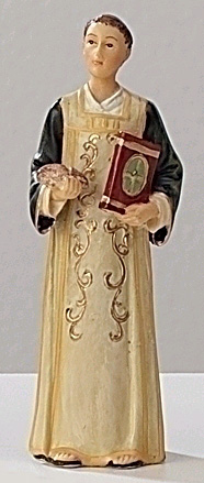 St. Stephen Statue - 3.5 Inch - Resin Stone Mix
