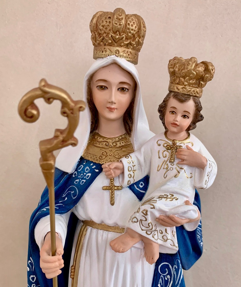 Our Lady of Good Success Statue - 14 Inch - Hand-painted Polymer Resin