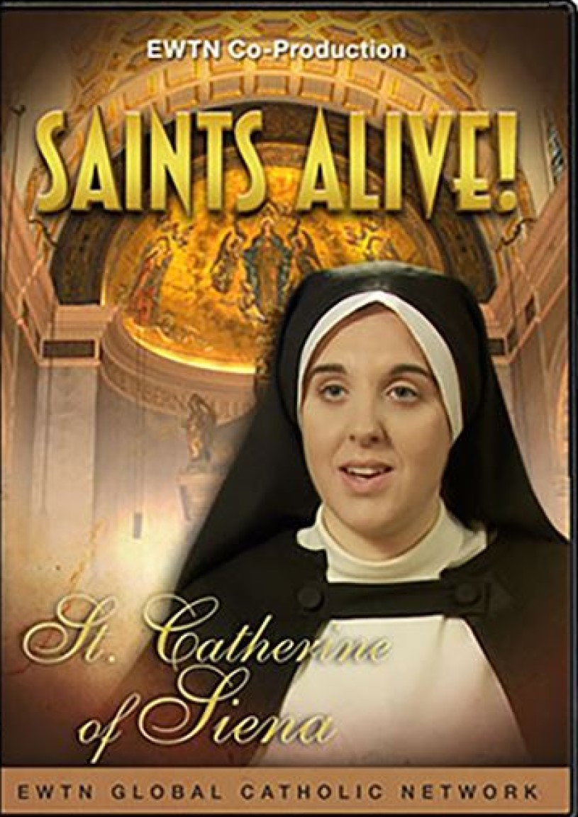 St. Catherine of Siena DVD Video 30 min From EWTN Saints Alive