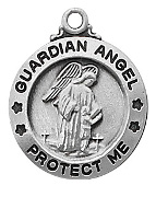 Guardian Angel Medals Pendants Necklaces