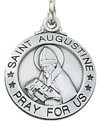 St. Augustine Medals Necklaces Pendants