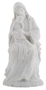 Madonna With Child Statue - 6 Inch - Made of Resin