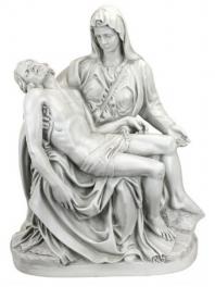 Pieta Outdoor Garden Church Statue - 27 Inch - Made of Resin