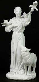 St. Francis With Animals - 11 Inch - Resin - Veronese Collection