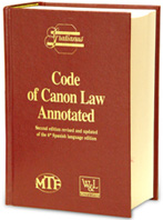 Code of Canon Law - Annotated - Hardcover Book