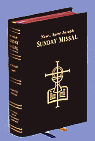 Sunday Missal St Joseph Edition - Black Hardcover Book - pp 1586