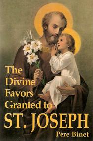 Divine Favors Granted St Joseph - Softcover Book - Pere Binet