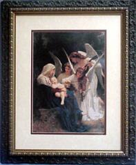 Song of the Angels Framed Print - 28 x 34 Inch - William Bouguereau
