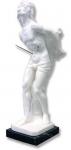 St. Sebastian Statue - 12 Inch - Bonded Carrara Marble 