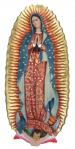 Our Lady of Guadalupe Church Plaque - 28 inch - Hand-painted Polymer Resin