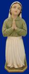 St. Lucia Statue - From Fatima Apparition - 14 Inch - Hand-painted Polymer Resin
