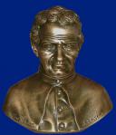 St. John Bosco Statue Bust - 12 Inch - Hand-painted Polymer Resin