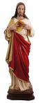 Sacred Heart of Jesus Statue - 24 Inch - Hand-painted Polymer Resin