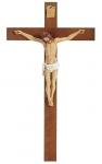 Church Wall Crucifix - 40 Inch - By Fontanini - Wood / Resin