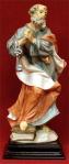 St. Peter Statue - 8 Inch - Hand-painted Alabaster