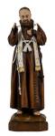 St. Padre Pio Statue - 8 Inch - Hand-painted Polymer Resin