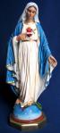 Immaculate Heart of Mary Church Statue - 17 Inch - Hand-painted Polymer Resin