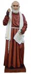 St. Padre Pio Church Statue - 44 Inch - Hand-painted Polymer Resin