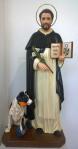 St. Dominic Church Statue - 32 Inch - Hand-painted Polymer Resin