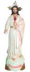 Jesus As Eucharistic Lord Statue - 63 Inch - Hand-painted Polymer Resin 