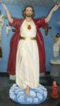 Jesus Walking On Water Church Statue - 55 Inch - Hand-painted Polymer Resin