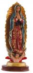 Our Lady of Guadalupe Statue - 12 inch - Hand-painted Polymer Resin