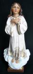 Blessed Mother As A Child Statue - 16 Inch - Hand-painted Polymer Resin