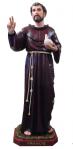 St. Francis With Dove Church Statue - 48 Inch - Hand-painted Polymer Resin
