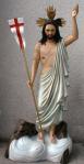 Risen Christ Church Statue - 76 Inch - Hand-painted Polymer Resin