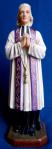 St. John Vianney Statue - 12 Inch - Hand-painted Polymer Resin