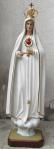 Our Lady of Fatima With Crown Church Statue - 49 Inch - Hand-painted Polymer Resin