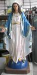 Our Lady of Grace Church Statue - 73 Inch - Hand-painted Polymer Resin