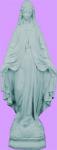 Our Lady of Grace Outdoor Garden Statue - 24 Inch - Granite Look Vinyl Composition