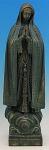 Our Lady of Fatima Outdoor Garden Statue - 24 Inch - Patina Look Vinyl Composition