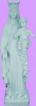 Our Lady of Mercy Outdoor Garden Statue - 24 Inch - Granite Look Vinyl Composition