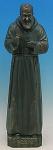 St. Padre Pio Outdoor Garden Statue - 24 Inch - Patina Look Vinyl Composition
