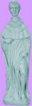 St. Peregrine Outdoor Garden Statue - 24 Inch - Granite Look