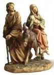 Flight Into Egypt Statue - 9 Inch - Resin Stone Mix