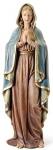 Blessed Virgin Mary In Prayer Statue - 37.5 Inch - Resin Stone Mix