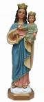 Mary Help of Christians Statue - 12 Inch - Hand-painted Polymer Resin