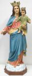 Mary Help of Christians Church Statue - 43 Inch - Hand-painted Polymer Resin