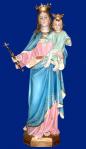 Mary Help of Christians Church Statue - 72 Inch - Hand-painted Polymer Resin