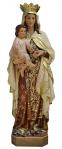 Our Lady of Mount Carmel Church Statue - 74 Inch - Hand-painted Polymer Resin With Fancy Gold Highlights