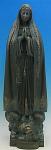 Our Lady of Fatima Outdoor Garden Church Statue - 32 Inch - Patina Look Vinyl Composition
