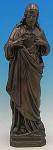 Sacred Heart of Jesus Outdoor Garden Church Statue - 32 Inch - Bronze Look Vinyl Composition