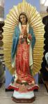 Our Lady of Guadalupe Church Statue - 51 inch - Hand-painted Polymer Resin
