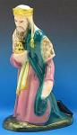 Gaspar Outdoor Nativity Three Kings Statue - 22 Inch - Painted Plastic Vinyl Composition