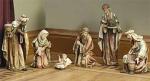 Nativity Set - 6 Piece - Tallest Figure 20 Inch - Resin Stone Mix