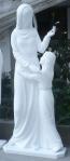 St. Anne Outdoor Garden Church Statue Relief - 60 Inch - Polymer Resin